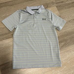 🆕 Under Armour Boys Heatgear Polo Youth M